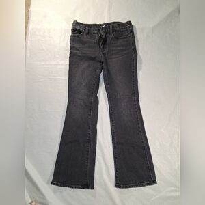 NWOT Old Navy Kids Size 12 Black Flare Jeans